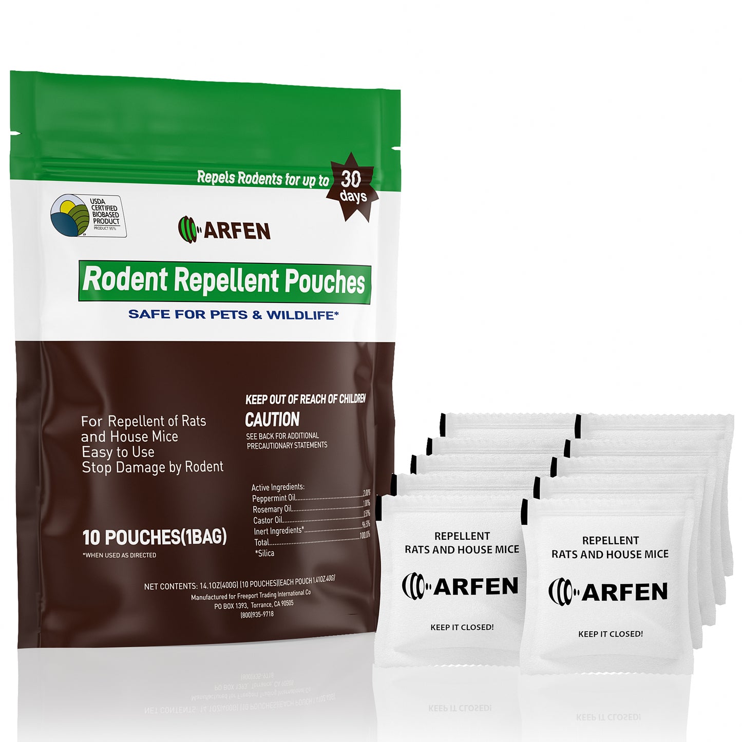 Rodent Repellent Pouches