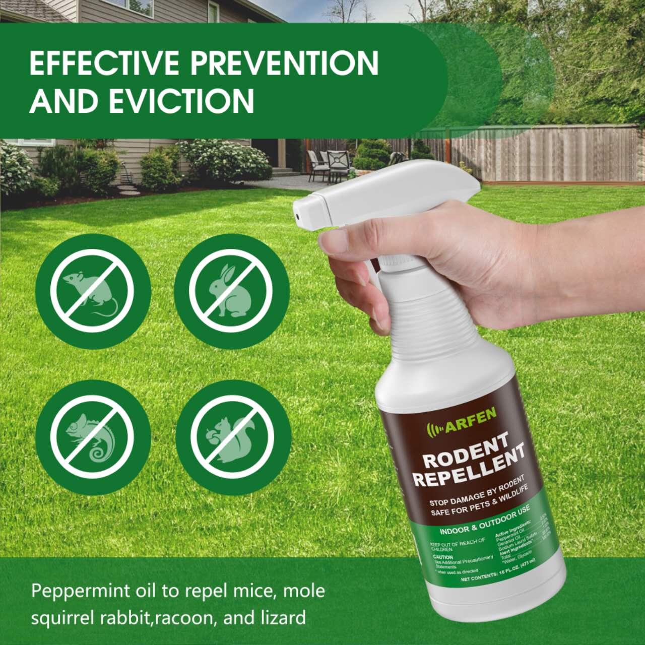 Rodent Repellent Spray
