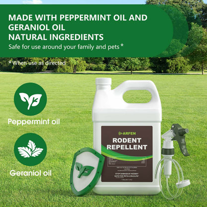 Rodent Repellent Spray with Sprayer